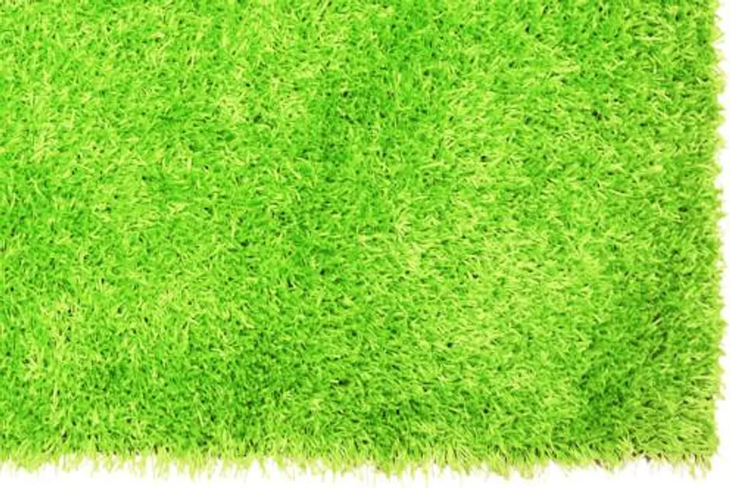 Tapis isolant phonique vert shaggy Spaghetti 05 grande taille