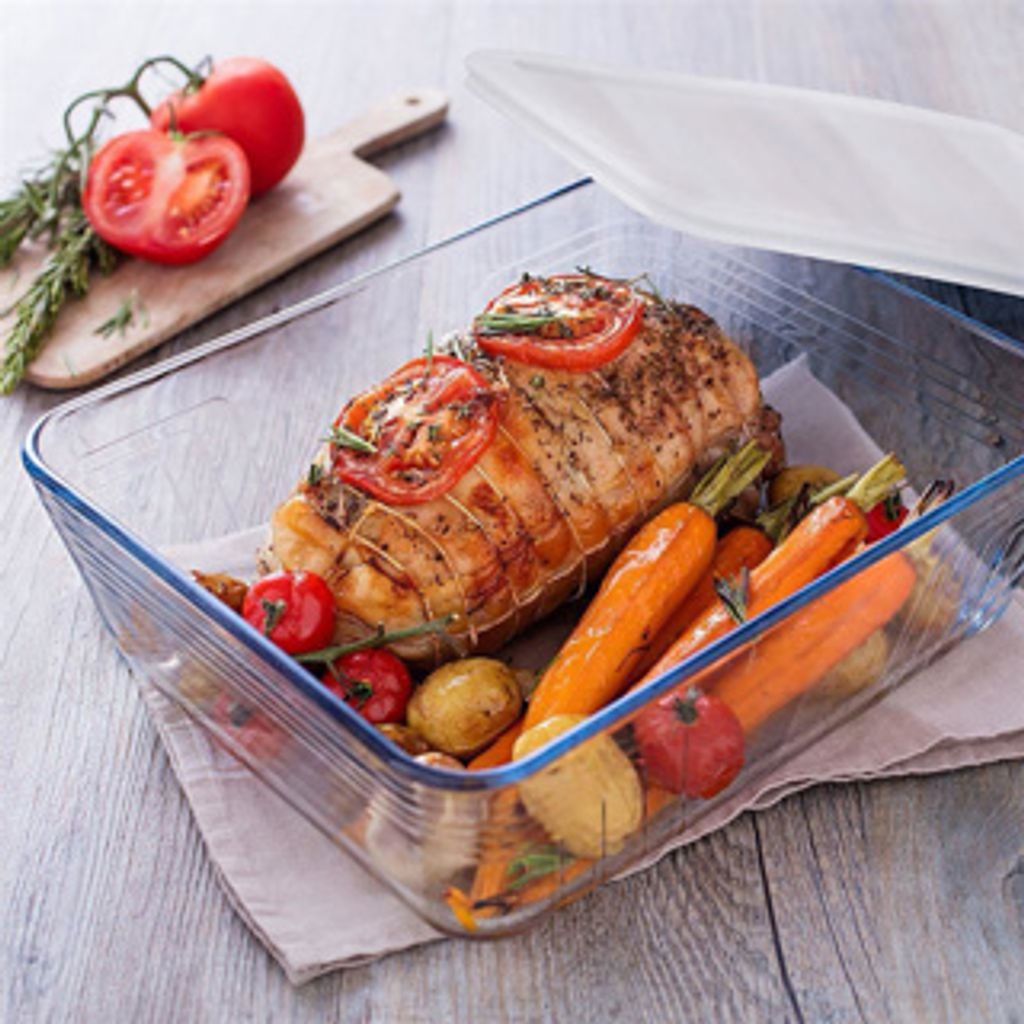 Pyrex Cook Freeze Ofenformen, rechteckig, 2er-Set, 22 x 17 Produktbild 
