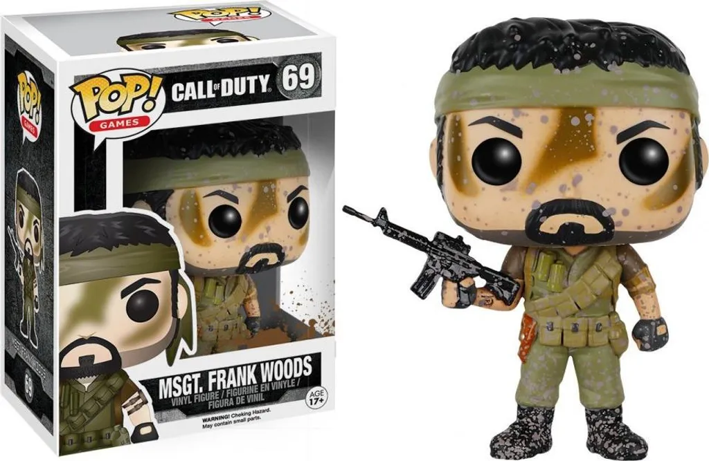 Figurine de collection Funko Pop Frank Woods Call of Duty Black Ops