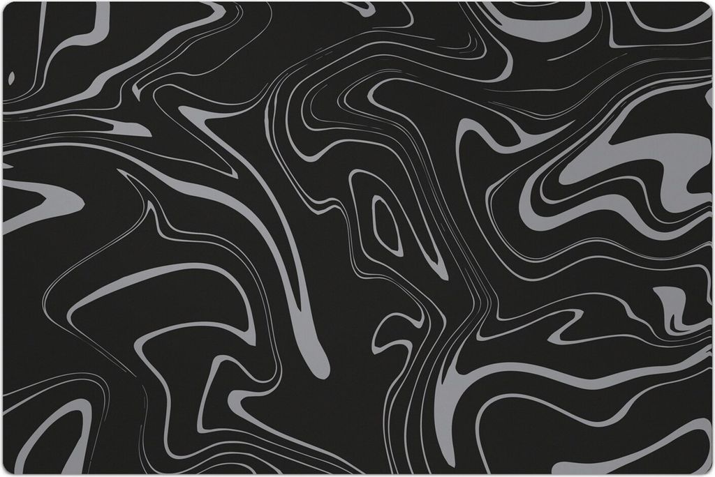 Küchenmatte 80x120 cm Vinylmatte Bodenmatte Dekoration - Farbig Mosaik Abstrakt