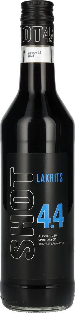 SHOT 4.4 Lakrits 25% Vol. 0,5l