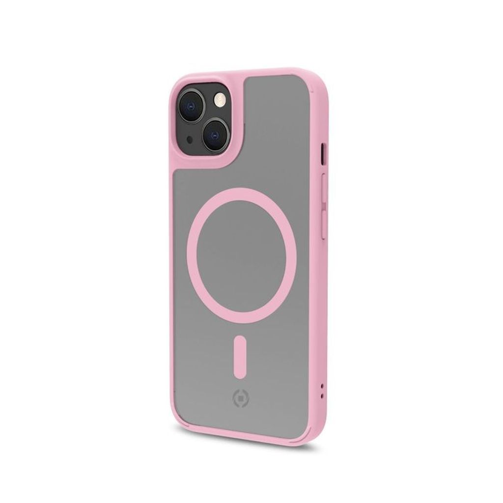 Celly Magmatt Handytasche 15,5 cm (6,1") Hülle Rosa, Transparent
