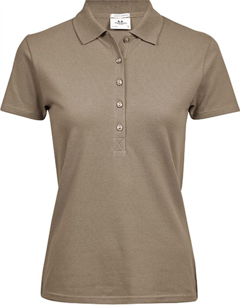 Tee Jays 145 | Damen Luxury Stretch Poloshirt - Farbe: Kit - Größe: S