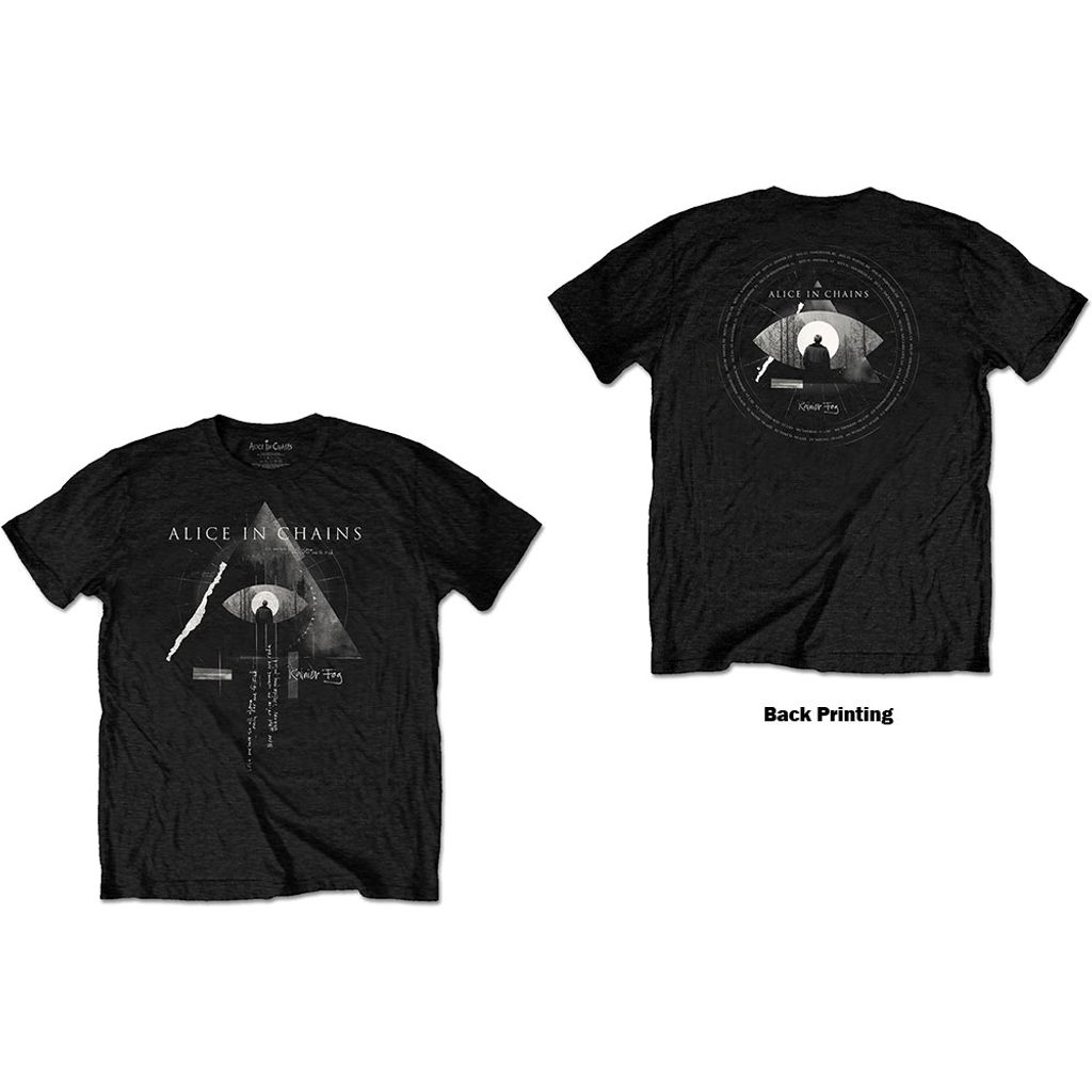 Alice In Chains Fog Mountain Black M T-Shirt Produktbild 