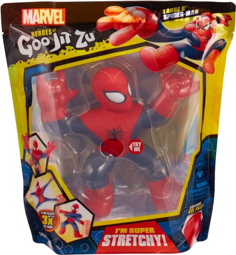 Heroes of Goo Jit Zu - Super Marvel Spiderman Figur BANDAI Altersbereich: +3 Jahre alt