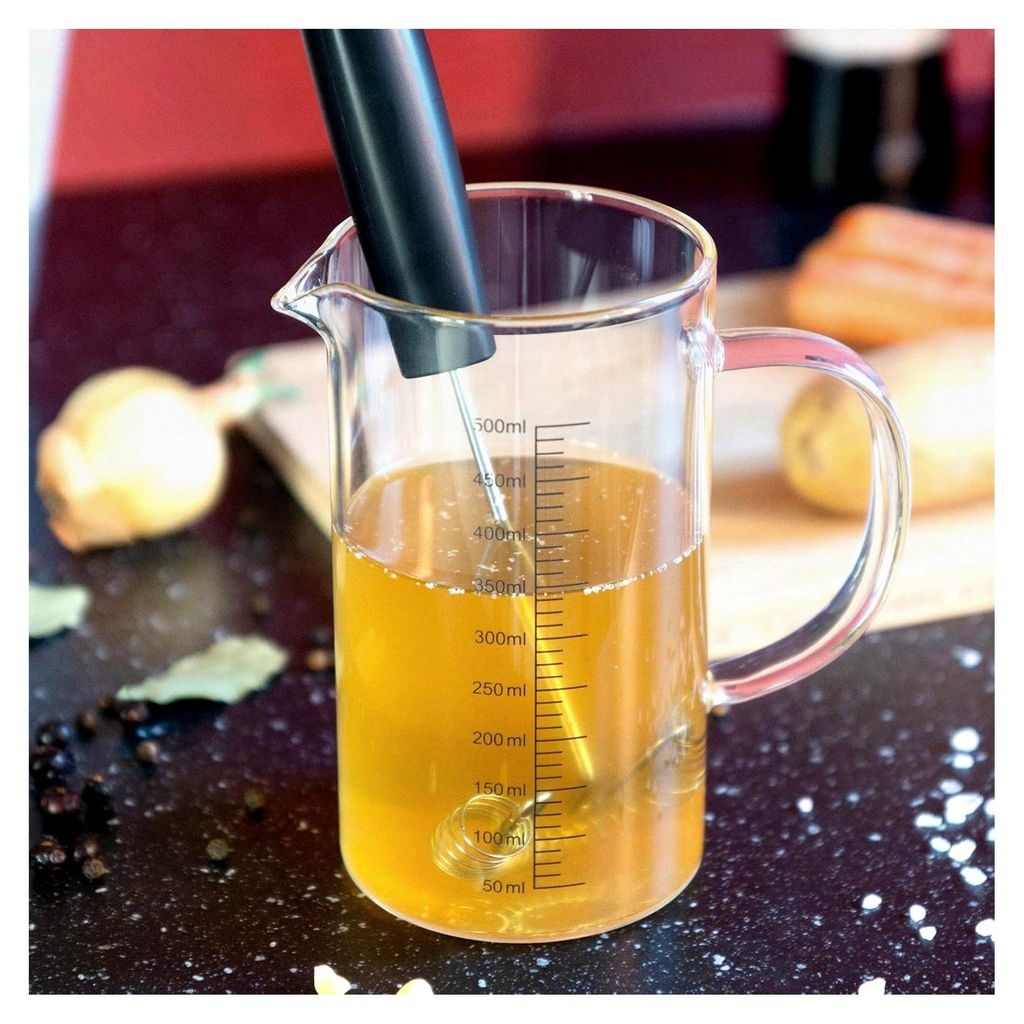 Messbecher aus hitzebeständigem Borosilikatglas 0,5l