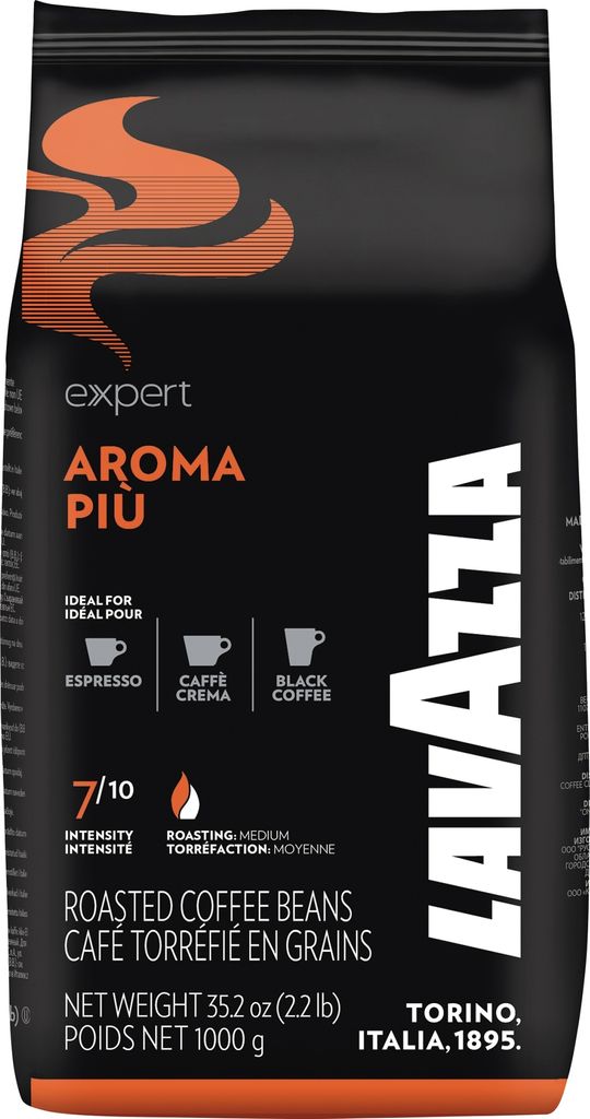 Kawa Lavazza AROMA PIU 2963 cała ziarnista 1kg Zdjęcie produktu 