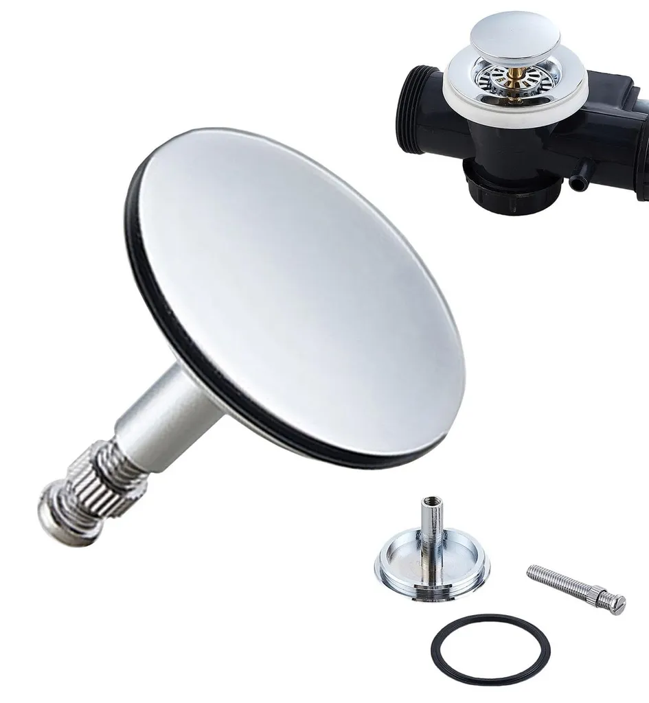 Bouchon de baignoire 43 mm en cuivre avec tige réglable 47-67 mm
