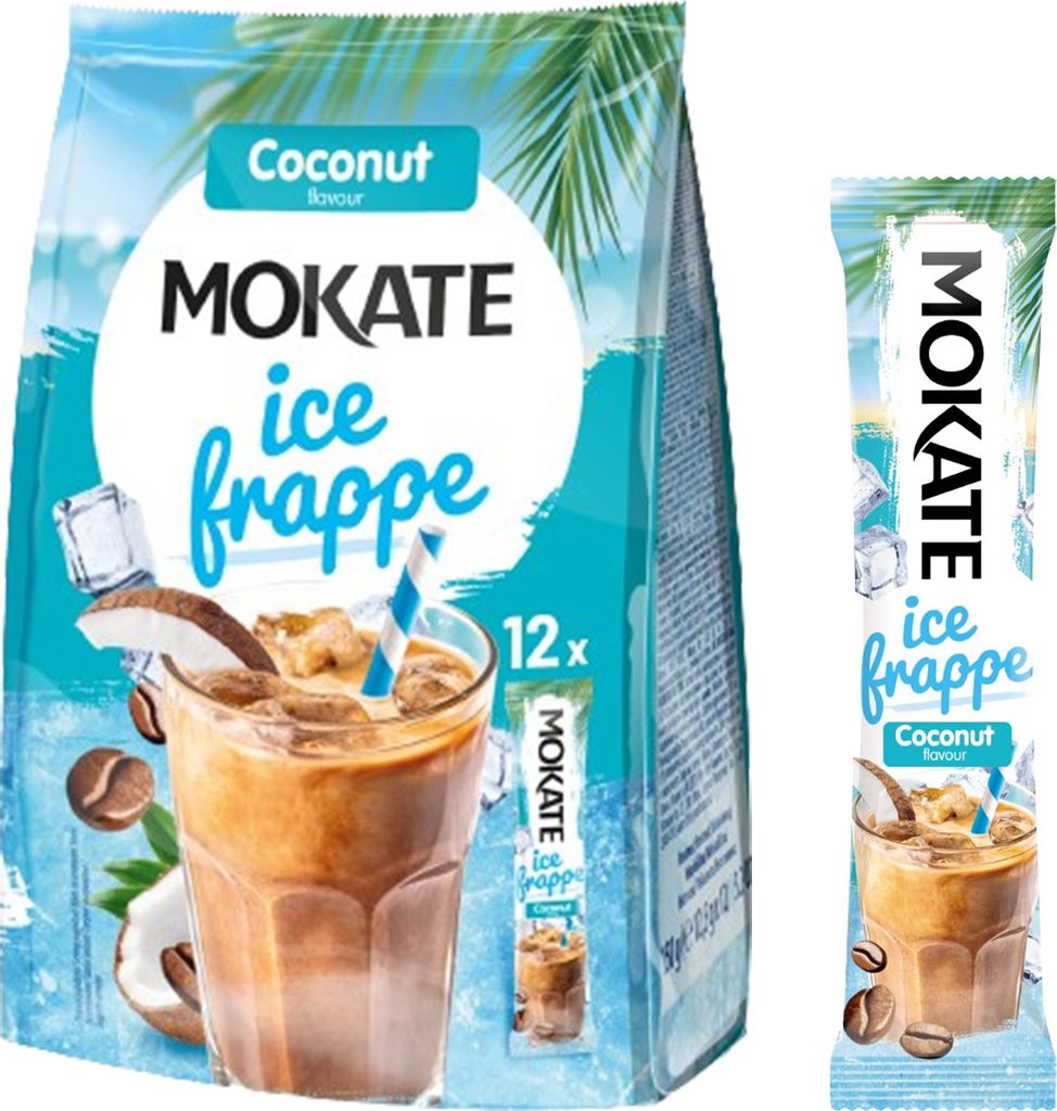 Mokate Ice Frappe - Kokos - ledová káva, ledová káva Kokos, Obrázek produktu 