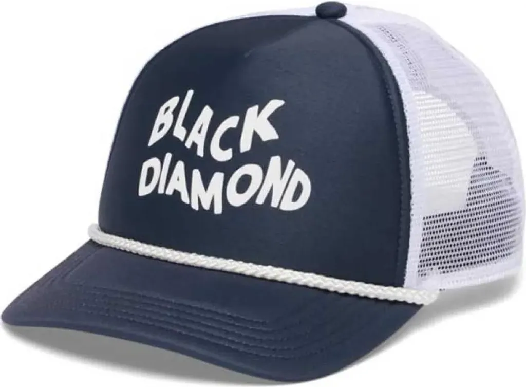 Casquette de Sport Trucker Black Diamond 9262 Visière Plate Grise