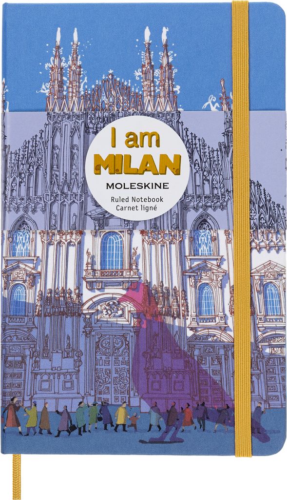 Moleskine I AM the city Mailand Notizbuch limitierte Produktbild 