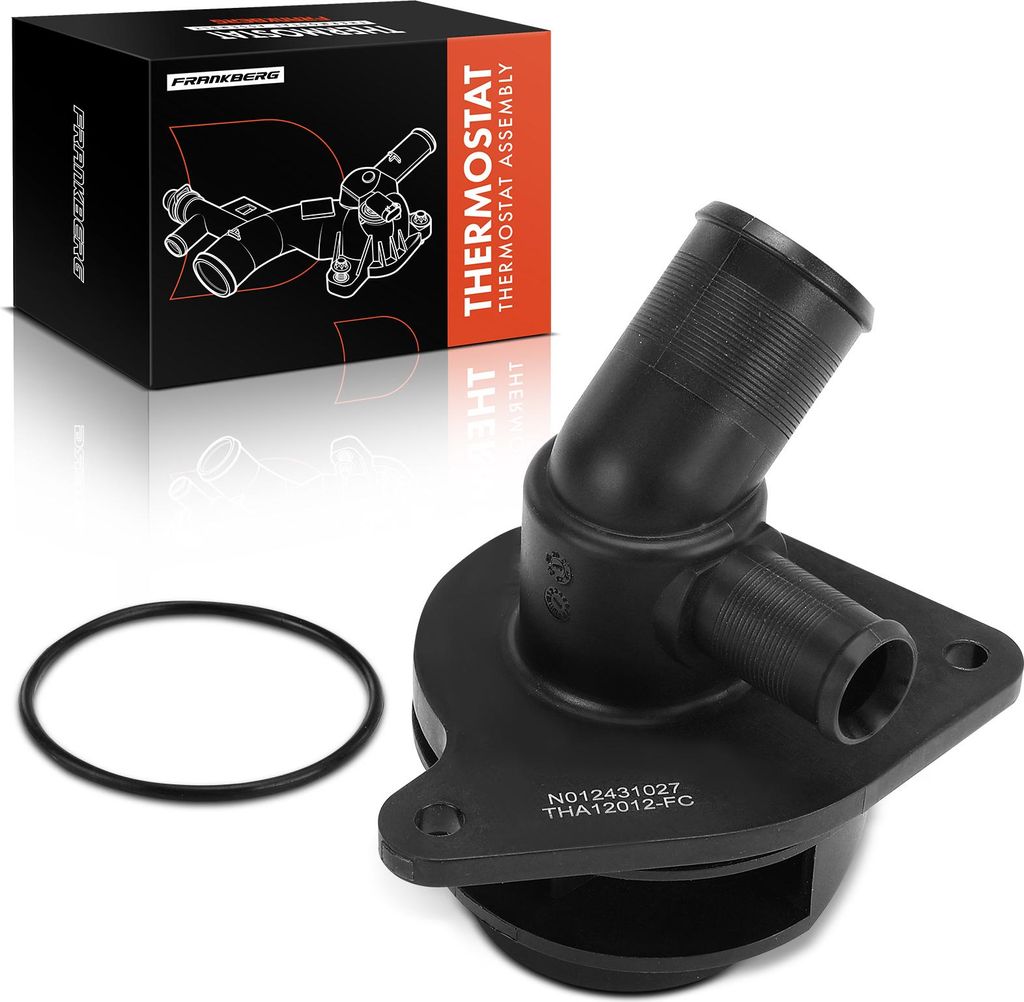 Frankberg 1x Thermostat Kühlmittel für Citroën Berlingo C2 C3 I II Saxo Peugeot 206 SW 207