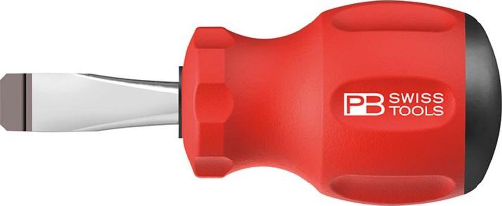 Schraubendreher Stubby Schlitz 5,5x0,8x 30mm SwissGrip PB Swiss Tools