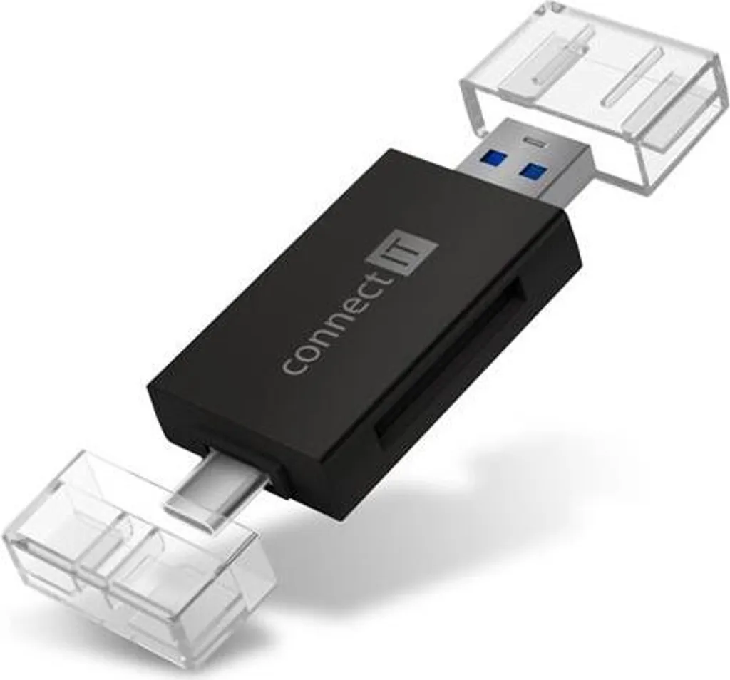 CONNECT IT Lettore di schede USB-C/USB-A - 1