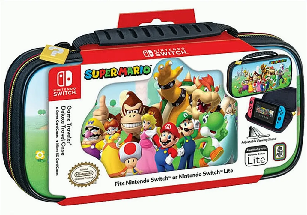 Sacoche de Rangement pour Nintendo Switch Mario & Friends Modèle NNS53A