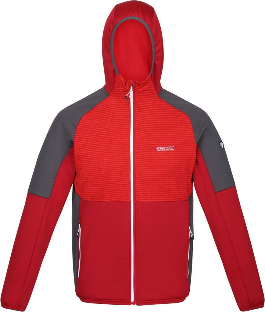 Herren-Sweatshirt Regatta Men Attare Softshelljacke Rot