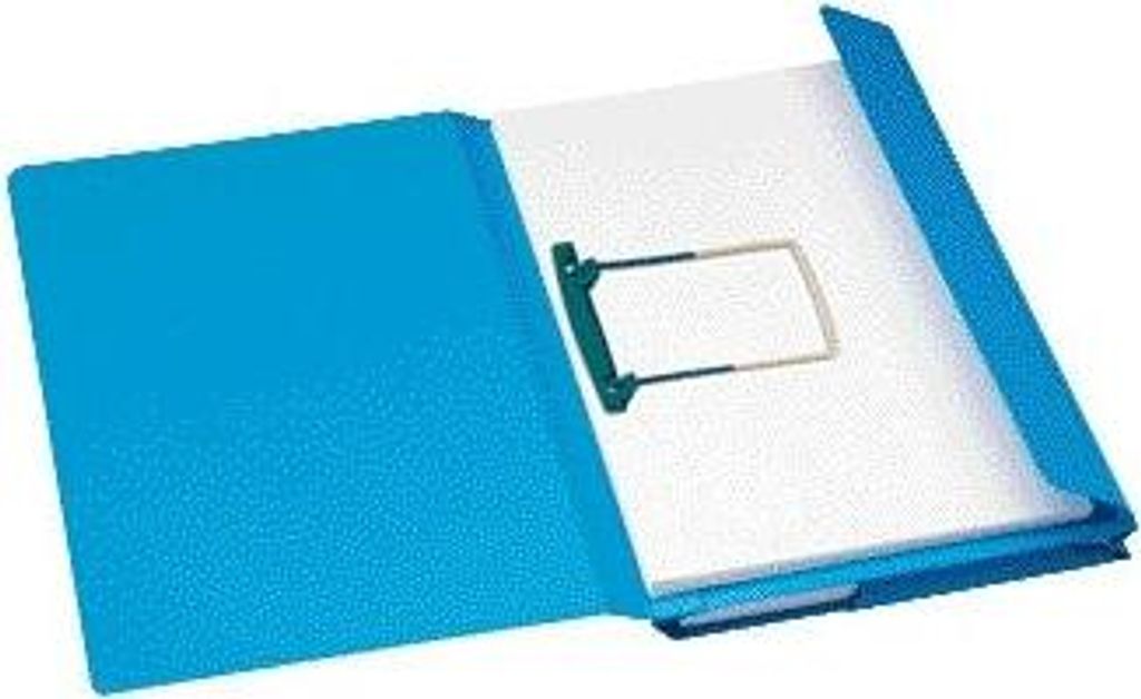 Jalema - Kombimappe Folio 1 Klappe recycelt 250gr blau | 40 Stück