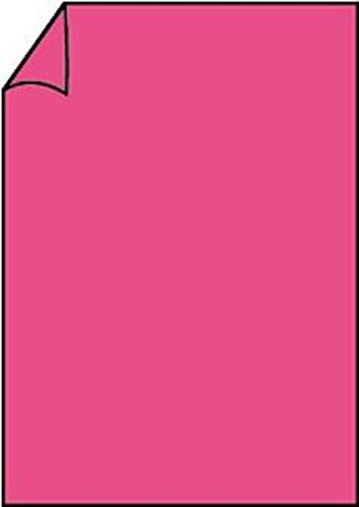 Rössler Papier A4 Paperado-Blatt DIN A4, Fuchsia / pink - ein Blatt