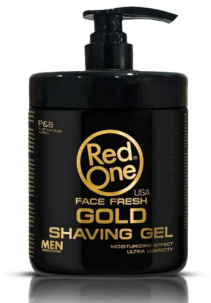 RedOne Shaving Gel Gold 1000 ml Rasiergel Rasur Produktbild 