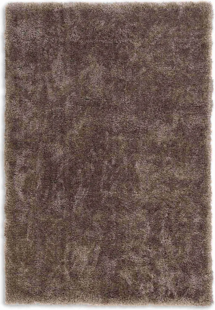 Tapis doux à poils longs HEAVEN MELIERT Marron 133x190 cm haute qualité