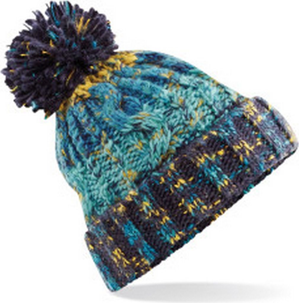 Čepice Beechfield Corkscrew Pom Pom Beanie Obrázek produktu 