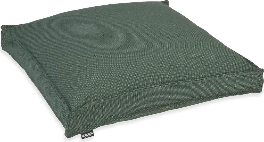 H.O.C.K. Sparkle Outdoor Sitzkissen 50x50x5cm dunkelgrün Produktbild 