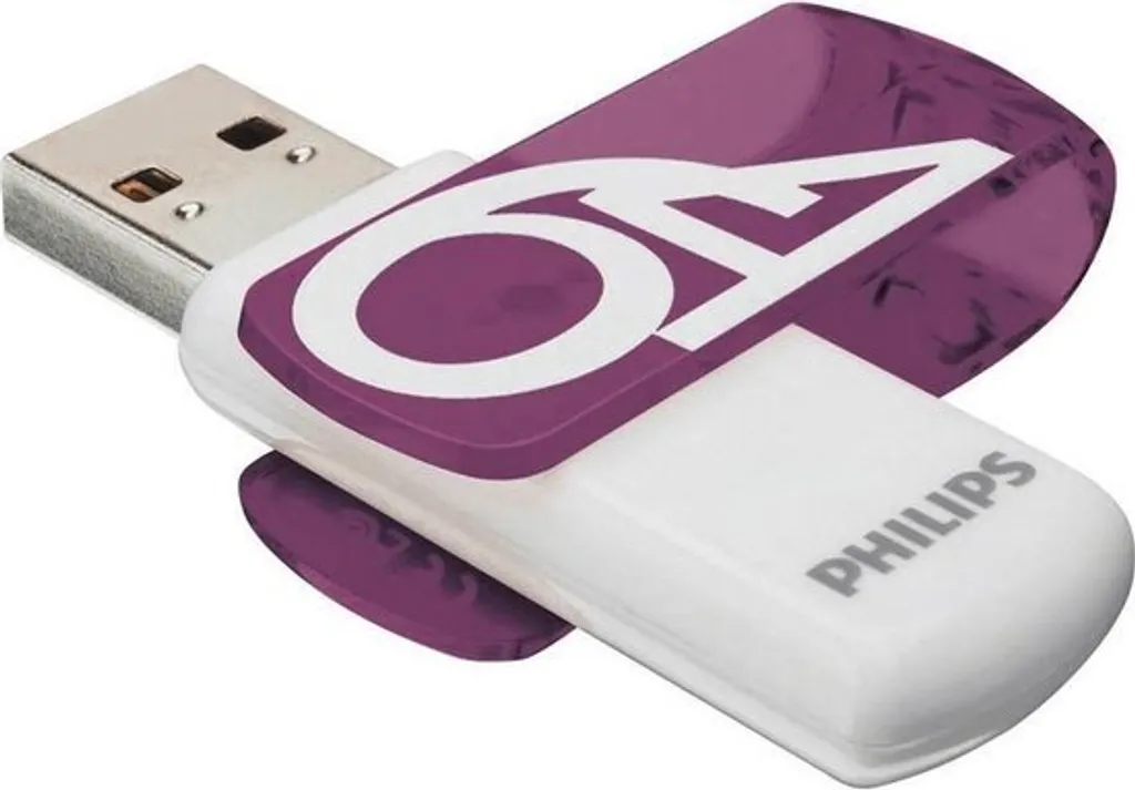 Philips 64GB USB 2.0 Vivid Edition Magic Purple (2-Pack) per Ufficio - 5