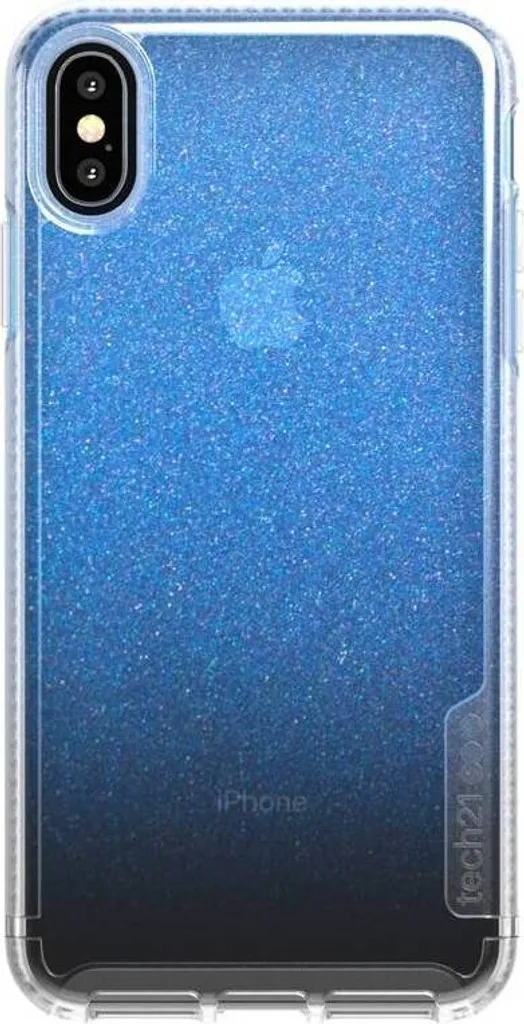 Coque iPhone Xs Max Tech21 Pure Clear - Résistante aux Chutes 3 Mètres