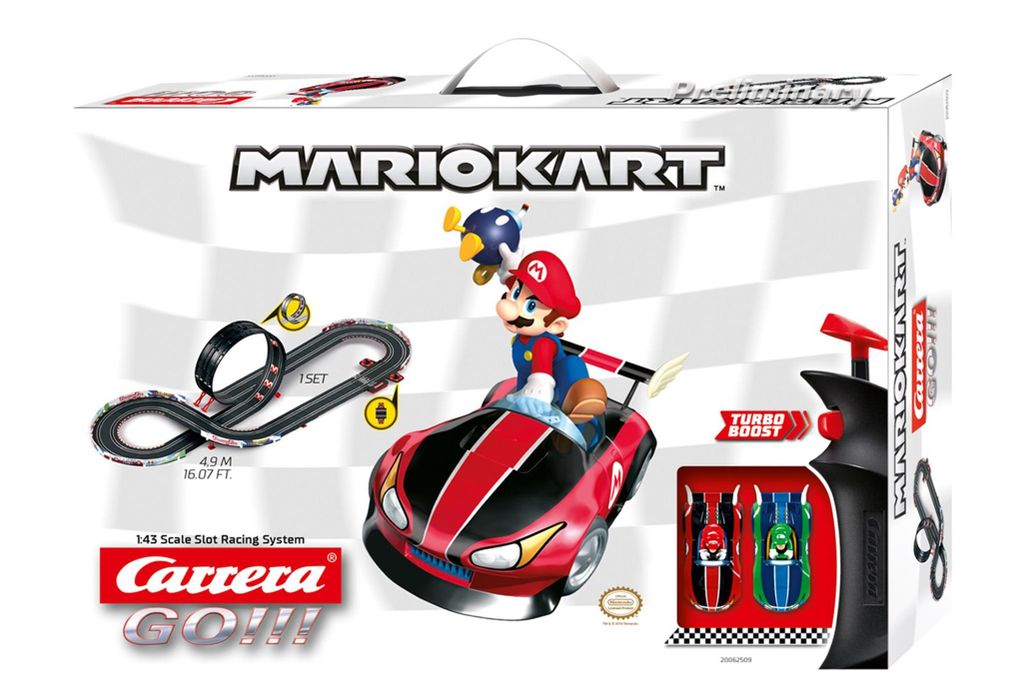 Carrera 20062509 - GO!!! Mario Kart Wii Rennbahn Produktbild 