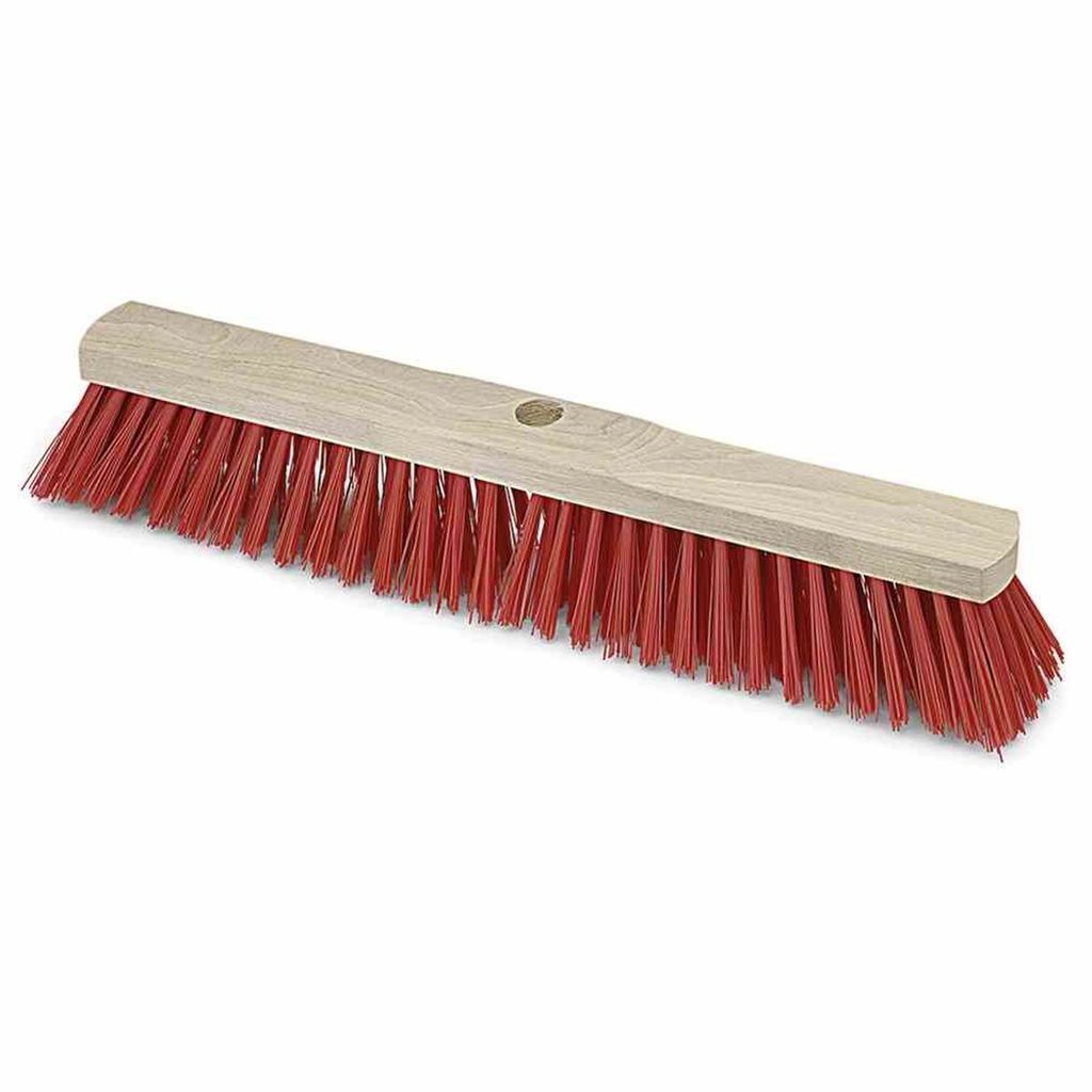 Siena Home 902-34000 Saalbesen 40cm ELASTON Sattelholz, mit Stielloch, rot
