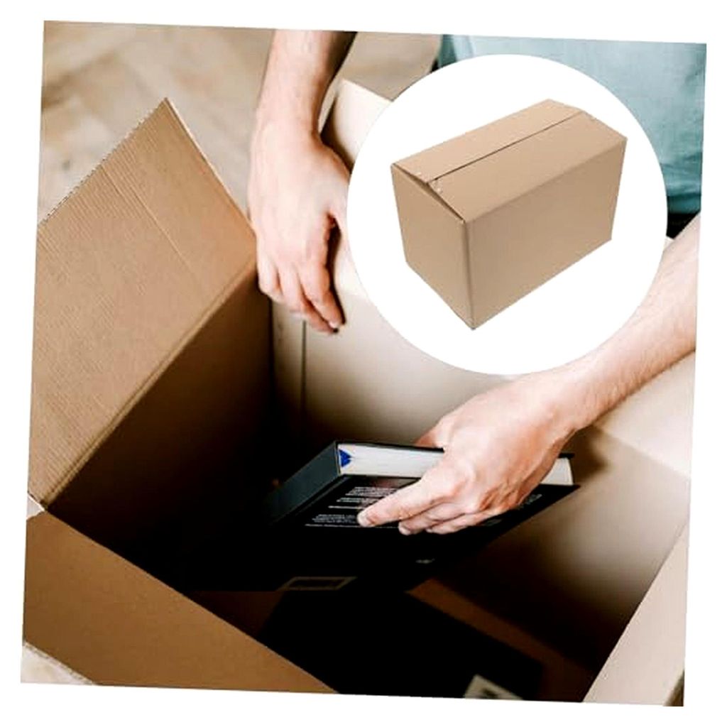 5stücke Versandkartons Pappe Umverpackungen Für Kleine Unternehmen Für Sicheren Versand Und Transport Von