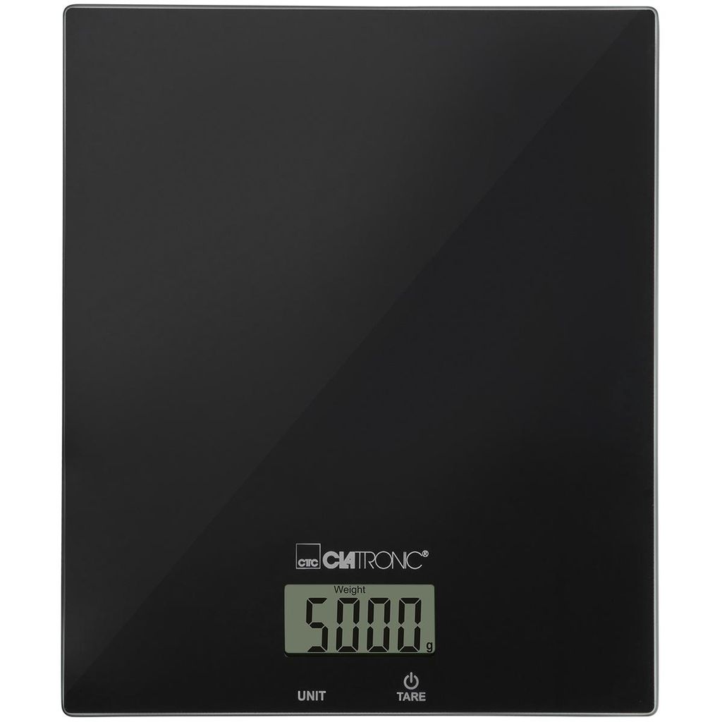 CLATRONIC 264027 Bilancia da cucina CLATRONIC KW 3820, nera Immagine del prodotto 