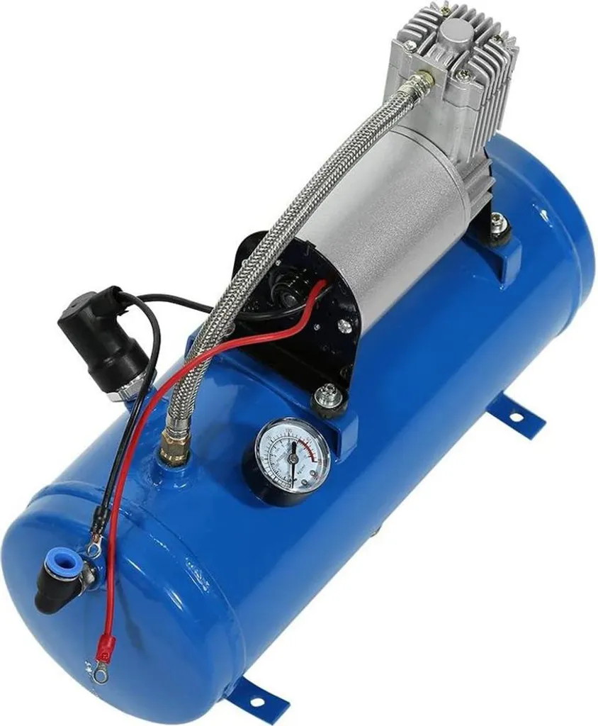 Pompe de gonflage pour klaxon à air comprimé et pneus de gros véhicules - 2