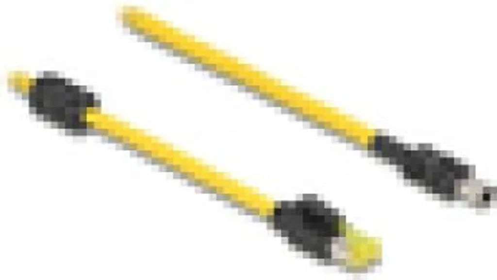 Cordon Cat.6 blindé RJ45 vers Mini I/O 8 Pin D-Form Typ2 Haute Qualité - 3