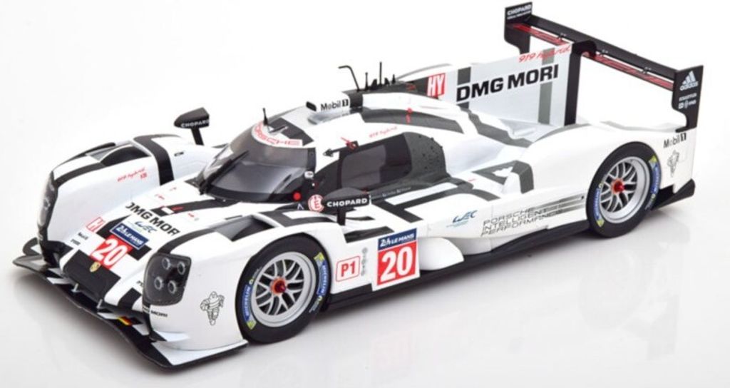 PORSCHE 919 Hybrid #20 Le Mans 2014 T.BERNHARD/M.WEBBER/B.HARTLEY, IXO-SP919-1802, Maßstab1/18, IXOMODELS