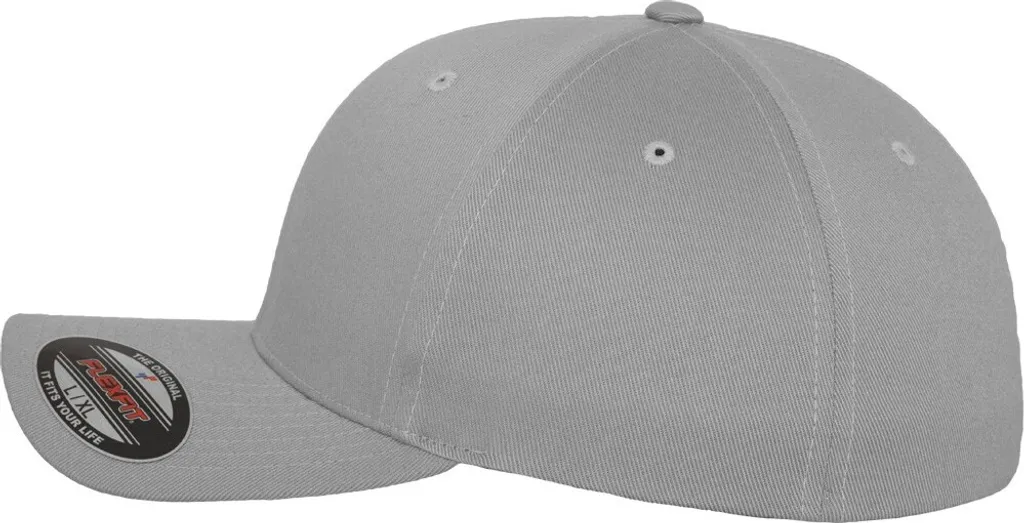 Flexfit 6277 Argento Silver S/M: Design Pulito e Fit Premium - 3