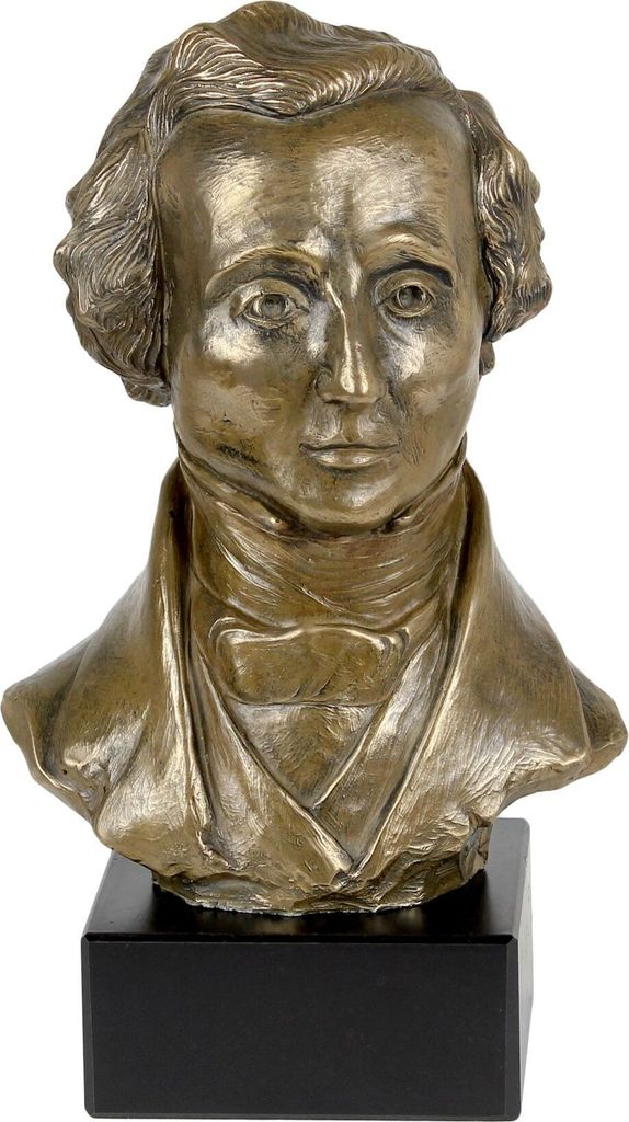 Felix Mendelssohn - Marmor-Büste, Statue einer berühmten Person, Dekoration für Büro, Schule und Hotel der Marke Art-Dog