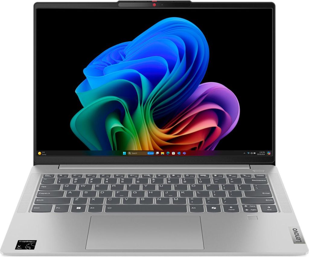 Lenovo IdeaPad Slim 5 14Q8X9 Copilot+ PC, Snapdragon, 35,6 cm (14"), 1920 x 1200 Pixel, 16 GB, 512 GB, Windows 11 Home