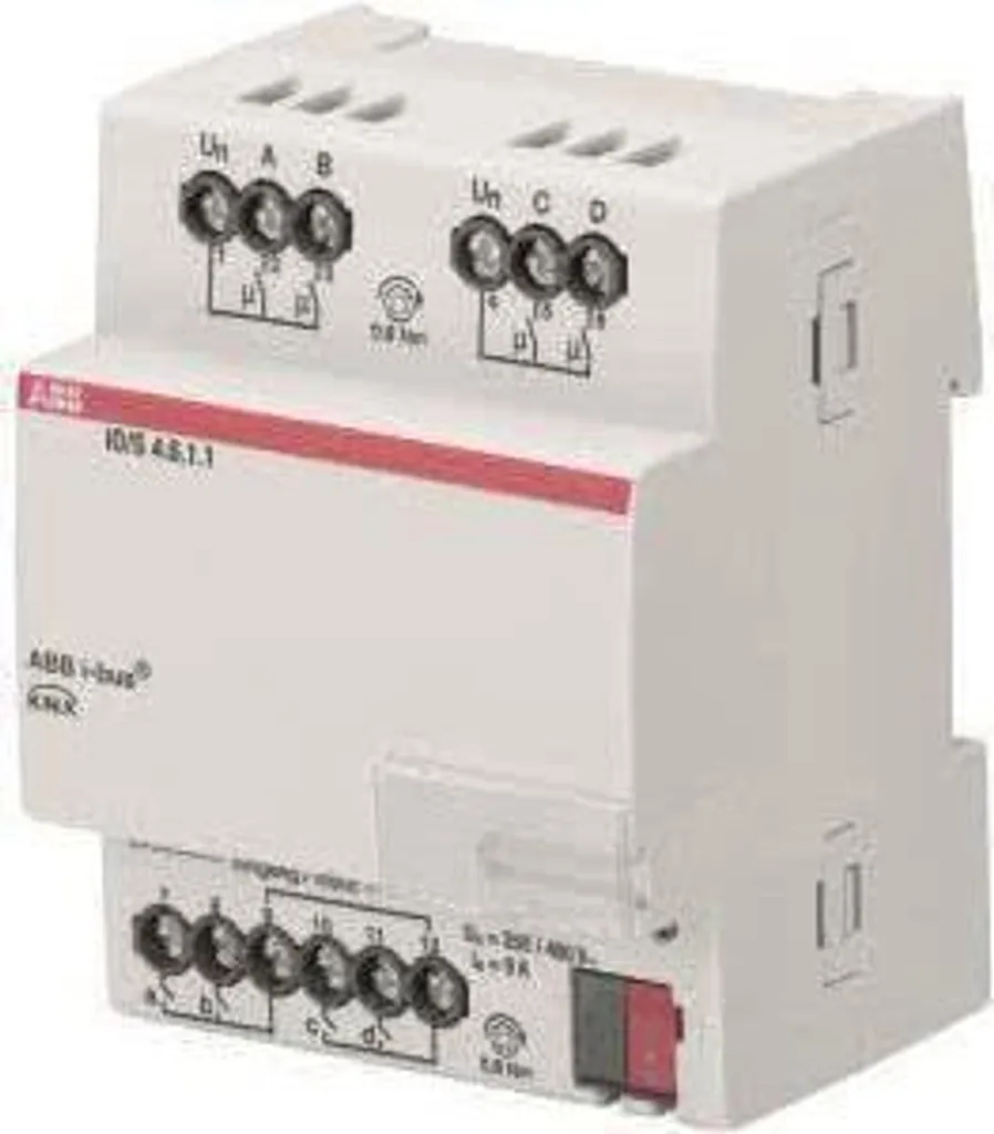 Actionneur de commutation KNX ABB IO/S4.6.1.1 pour gestion éclairage