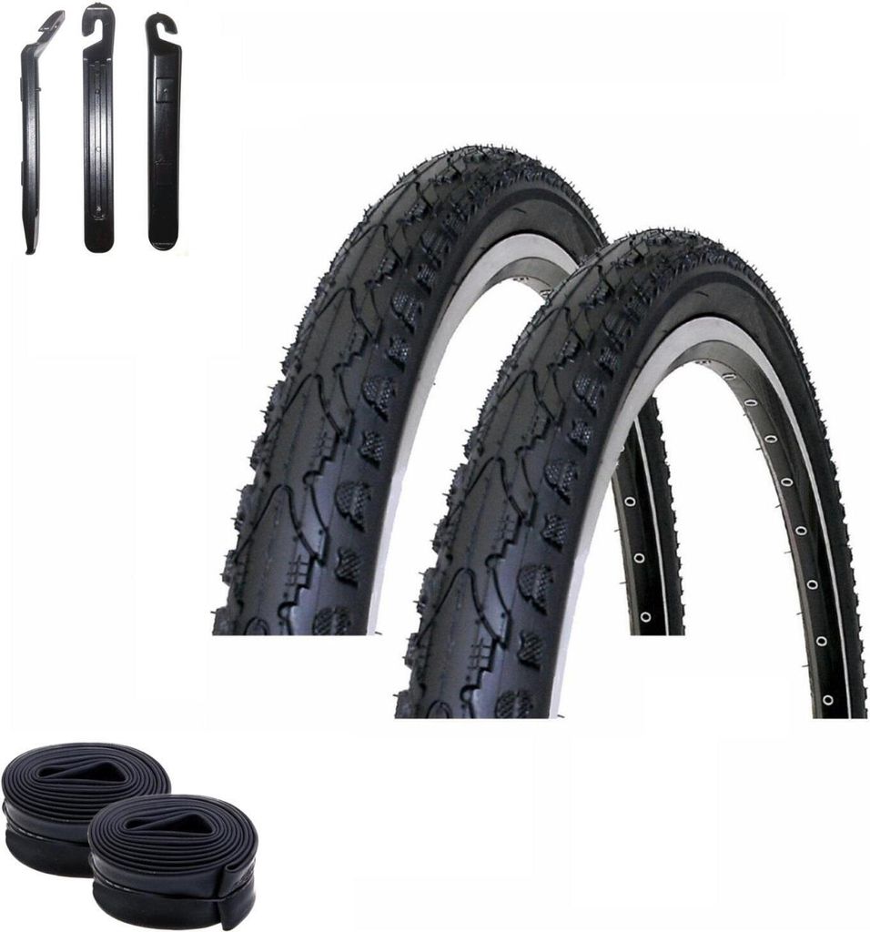 2 x Kenda K-935 18"Fahrradreifen Fahrradmantel Schwarz Produktbild 