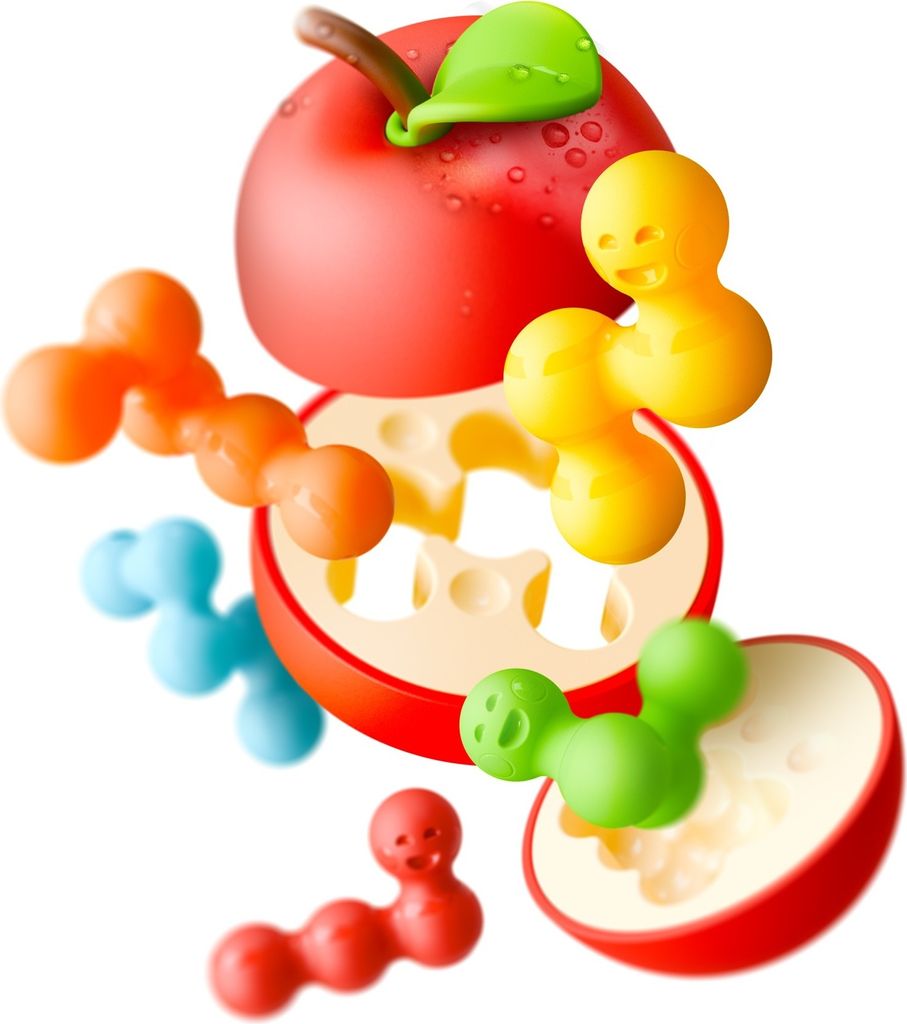 SMART GAMES Apple Puzzler Knobelspiel ab 8 Jahren 1 Spieler 3D