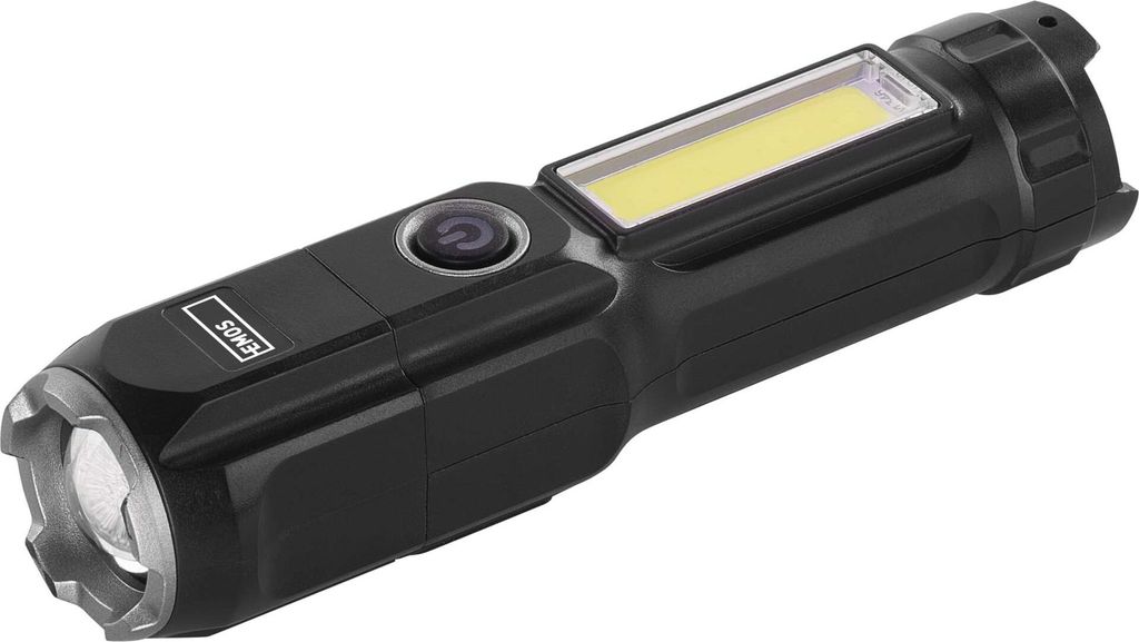 Wiederaufladbare LED-Taschenlampe aus Kunststoff P3214, 150 lm
