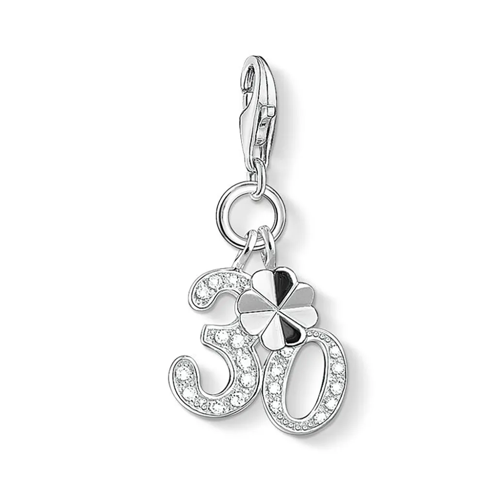 Puces d'oreilles Femme en Argent 925 Thomas Sabo avec Cristaux Scintillants