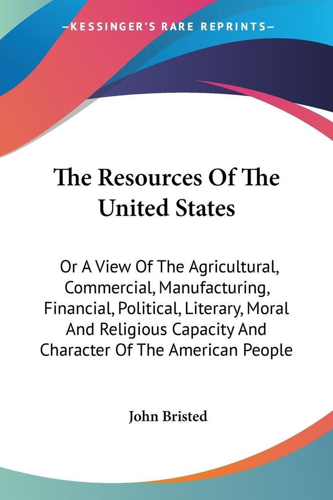 The Resources Of The United States