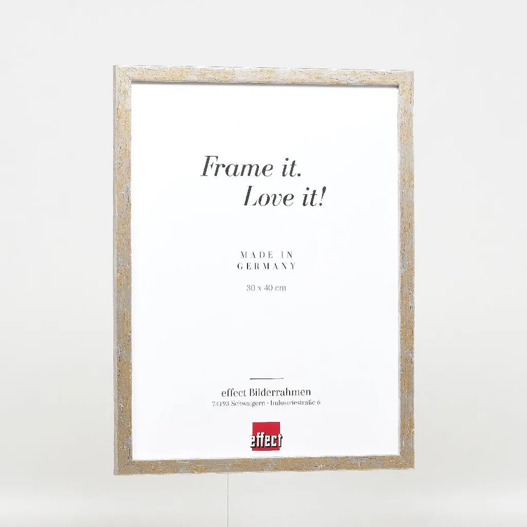 Cornice Professionale 28x35 Legno Argento Antico - Vetro Museo UV - 4