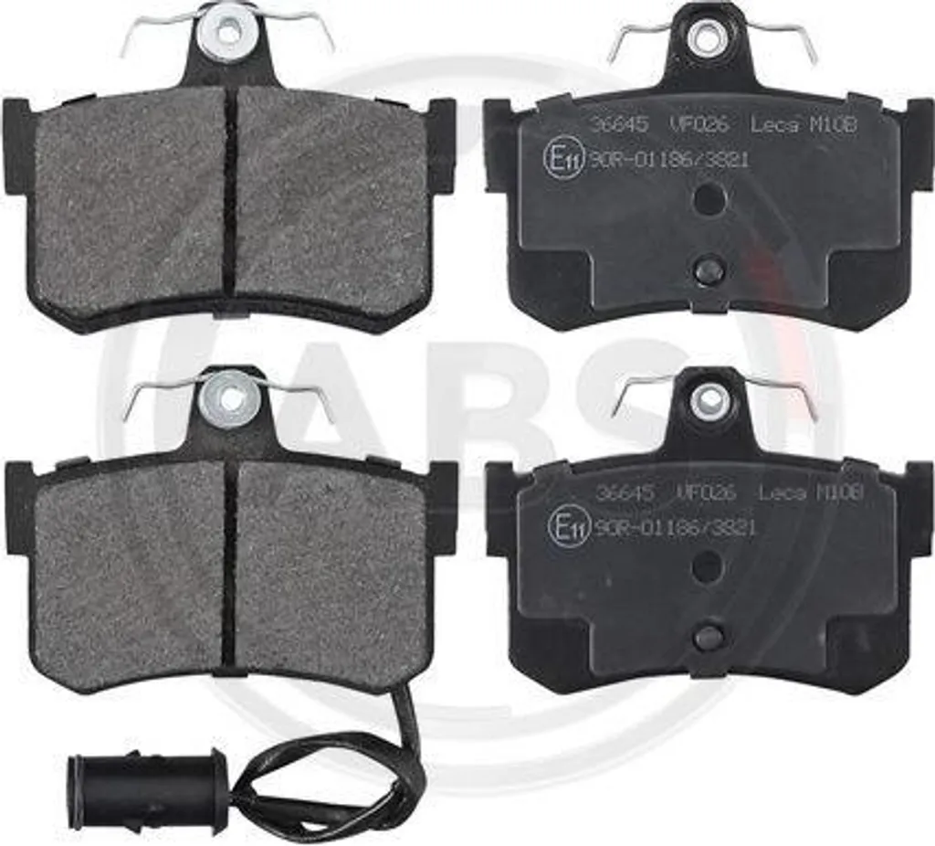 Jeu de plaquettes de frein arrière pour Sonata III Y-3 OE 43022SG9000 ABS