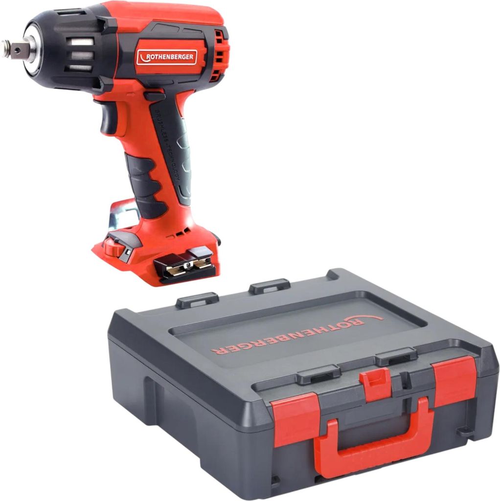 Rothenberger RO ID400 Akku Schlagschrauber 18 V 400 Nm Brushless ( 1000002036 ) + Rocase - ohne Akku, ohne Ladegerät