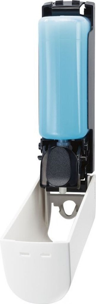 mySpa 2-in 1 Duschgel und Shampoo Spender - einfache und angenehme Bedienbarkeit - White