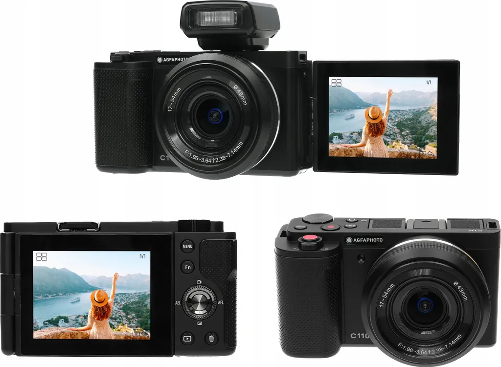 Appareil photo numérique AgfaPhoto Pro C110 pour des photos nettes 4K