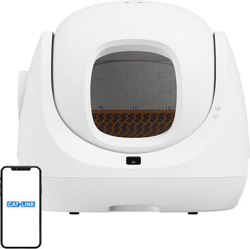Petoneer CL96961, Kočka, Krytý záchod pro kočky, Bílá, ABS Obrázek produktu 